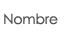 Nombre